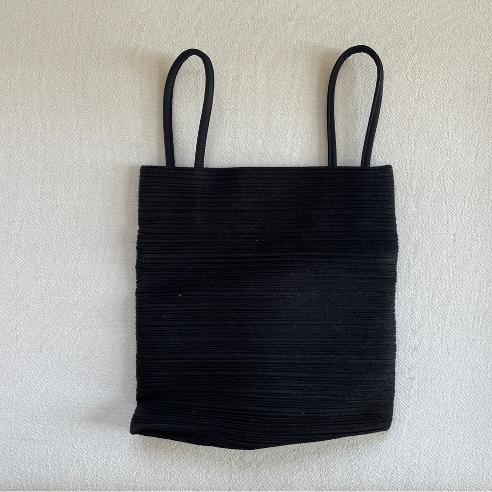 Vintage Issey Miyake Pleats Please Small Tote Handbag
